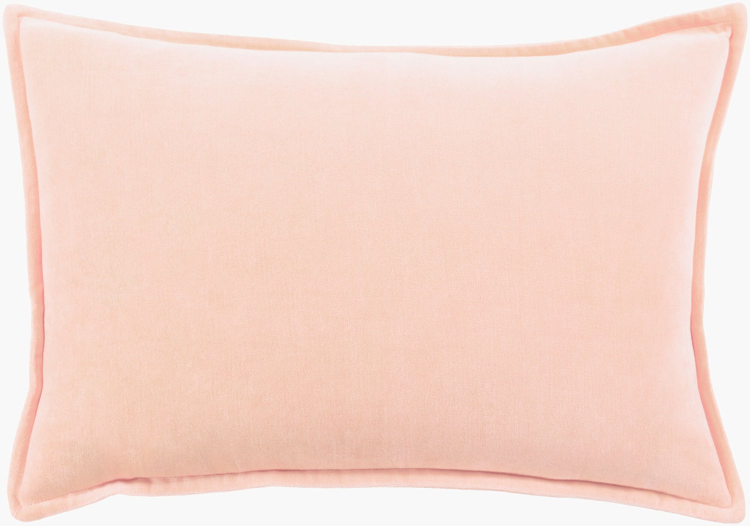 SURYA COTTON VELVET LUMBAR PILLOW - Linens