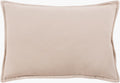 SURYA COTTON VELVET LUMBAR PILLOW - Linens