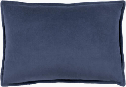 SURYA COTTON VELVET LUMBAR PILLOW - Linens
