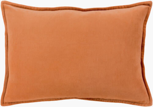 SURYA COTTON VELVET LUMBAR PILLOW - Linens