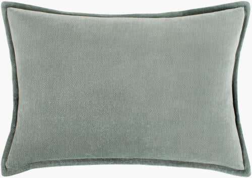 SURYA COTTON VELVET LUMBAR PILLOW - Linens