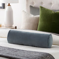 SURYA COTTON VELVET BOLSTER PILLOW - Linens