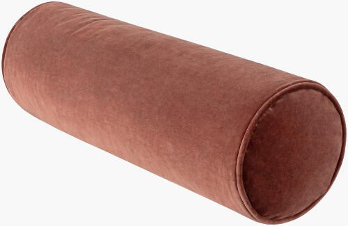 SURYA COTTON VELVET BOLSTER PILLOW - Linens