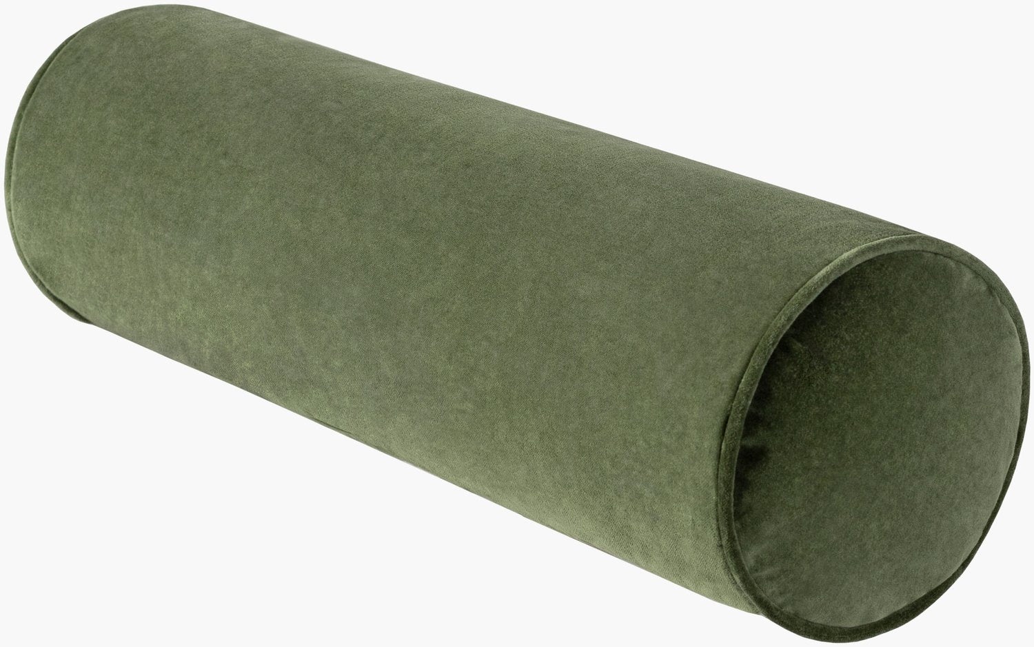 SURYA COTTON VELVET BOLSTER PILLOW - Linens