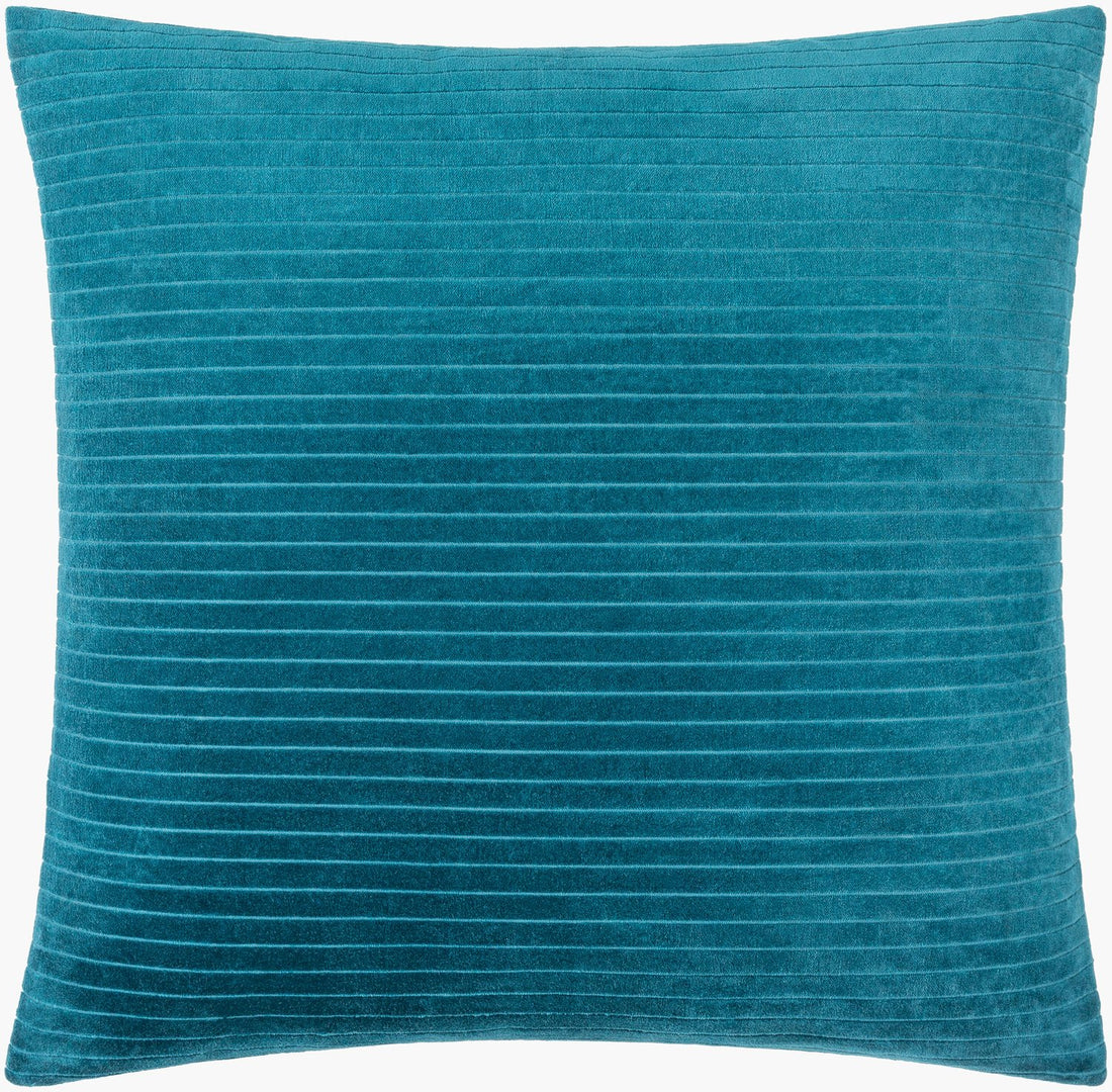 SURYA COTTON VELVET STRIPES ACCENT PILLOW - Linens