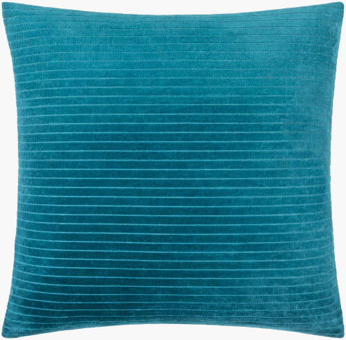 SURYA COTTON VELVET STRIPES ACCENT PILLOW - Linens