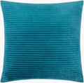 SURYA COTTON VELVET STRIPES ACCENT PILLOW - Linens