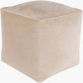SURYA COTTON VELVET POUF - Benches, Ottoman, Stools