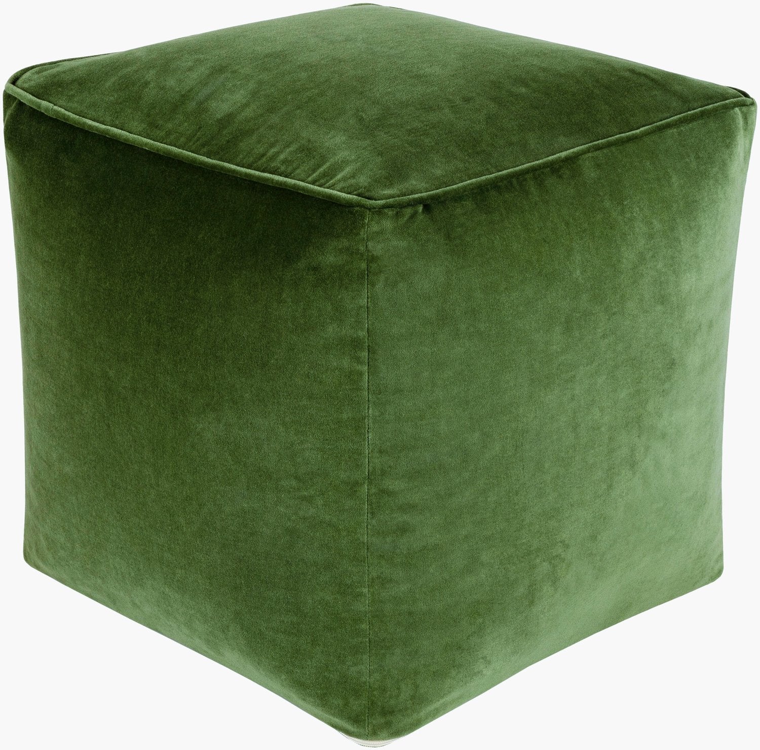 SURYA COTTON VELVET POUF - Benches, Ottoman, Stools
