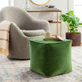 SURYA COTTON VELVET POUF - Benches, Ottoman, Stools