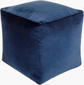 SURYA COTTON VELVET POUF - Benches, Ottoman, Stools