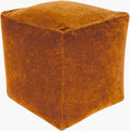 SURYA COTTON VELVET POUF - Benches, Ottoman, Stools