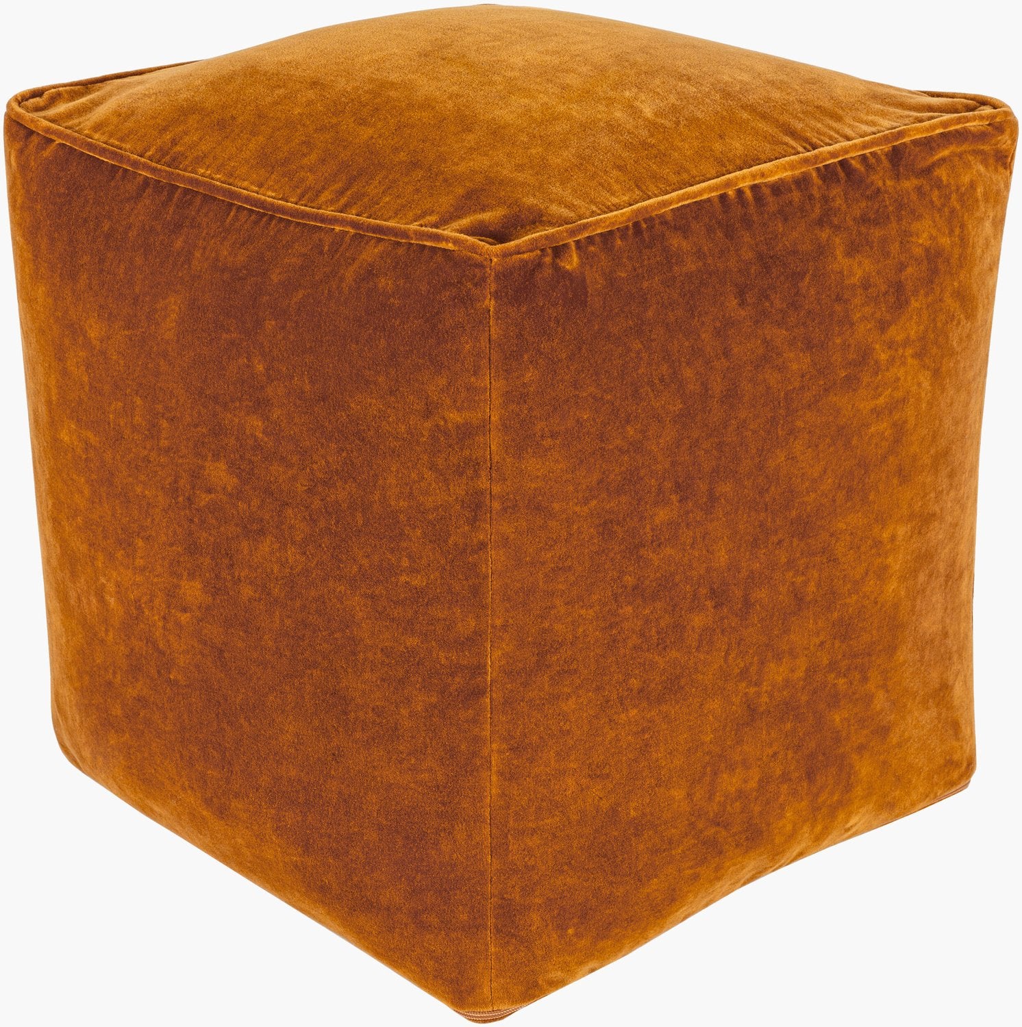 SURYA COTTON VELVET POUF - Benches, Ottoman, Stools