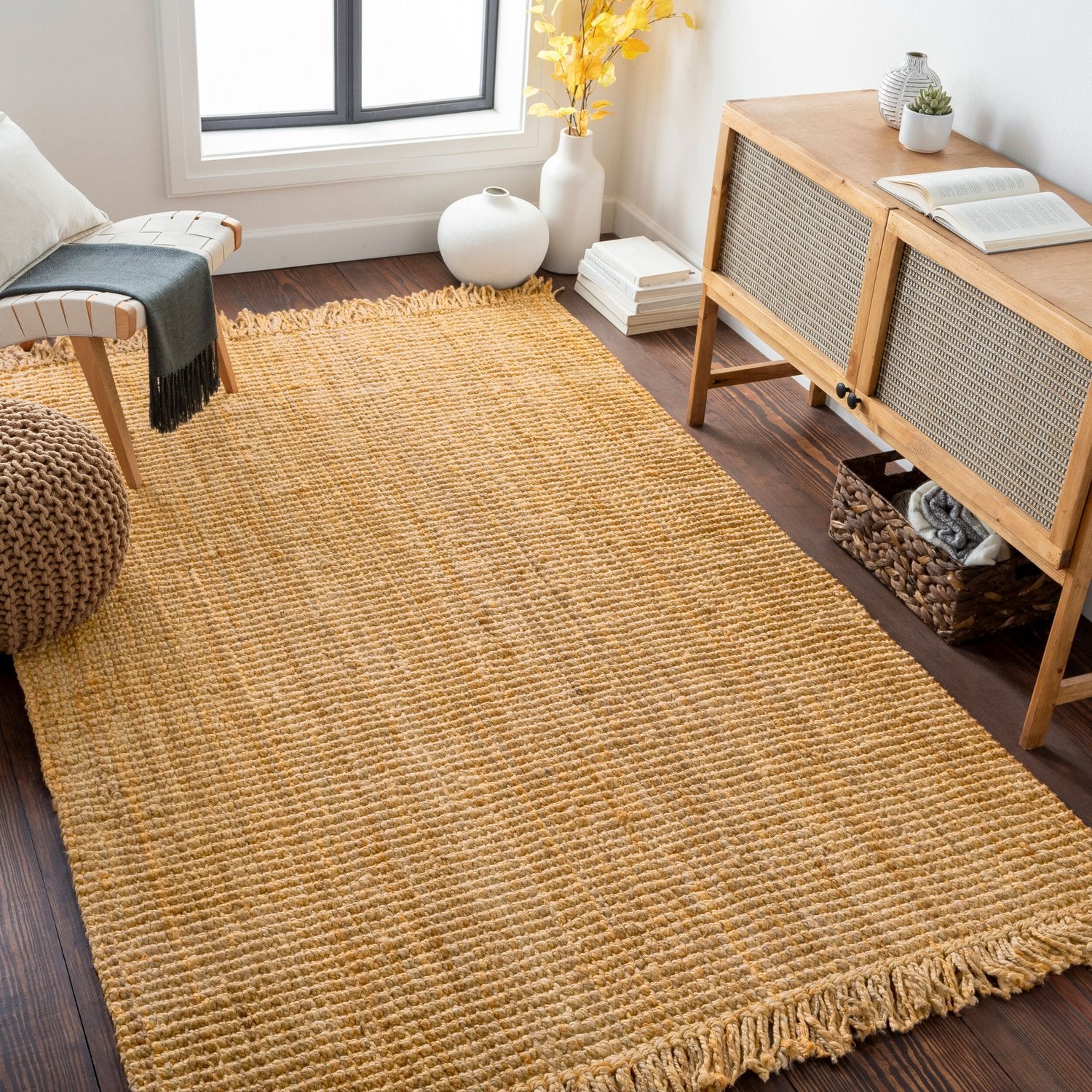 LIVABLISS CHUNKY NATURALS HANDMADE RUG - Rugs