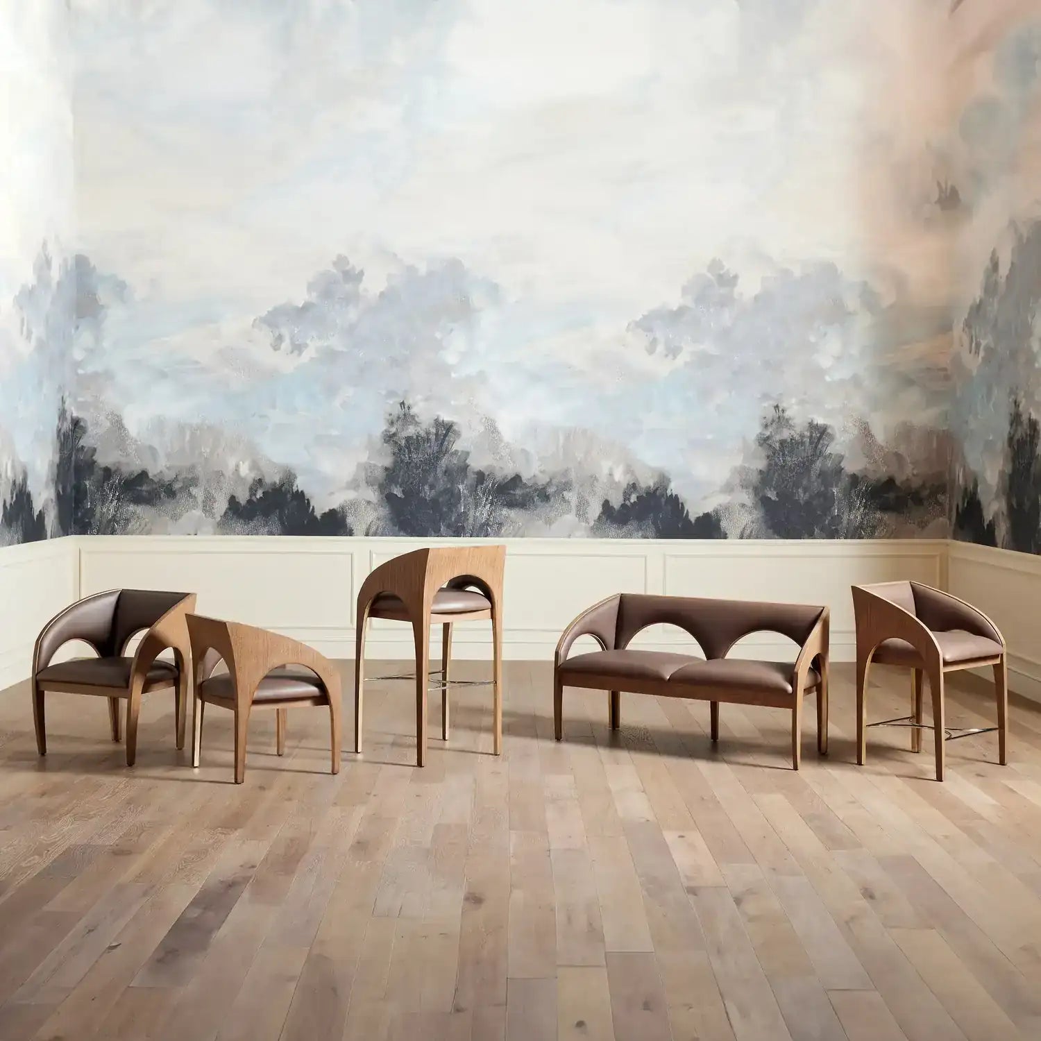 GLOBAL VIEWS ARCHES BAR STOOL - Bar Stools