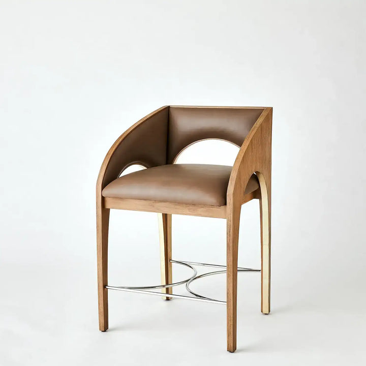 GLOBAL VIEWS ARCHES COUNTER STOOL - Bar Stools
