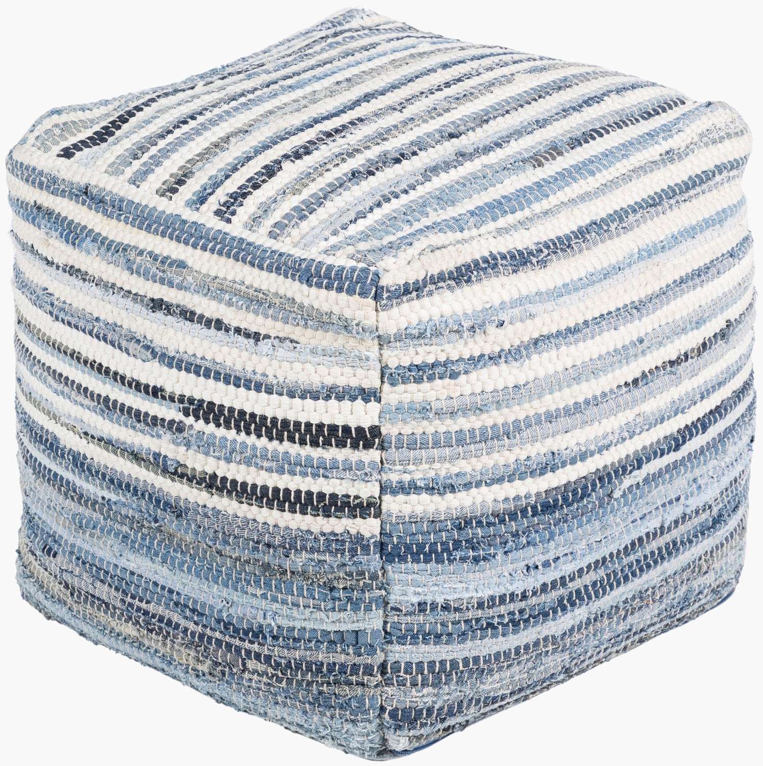 LIVABLISS DENIM POUF - Benches, Ottoman, Stools