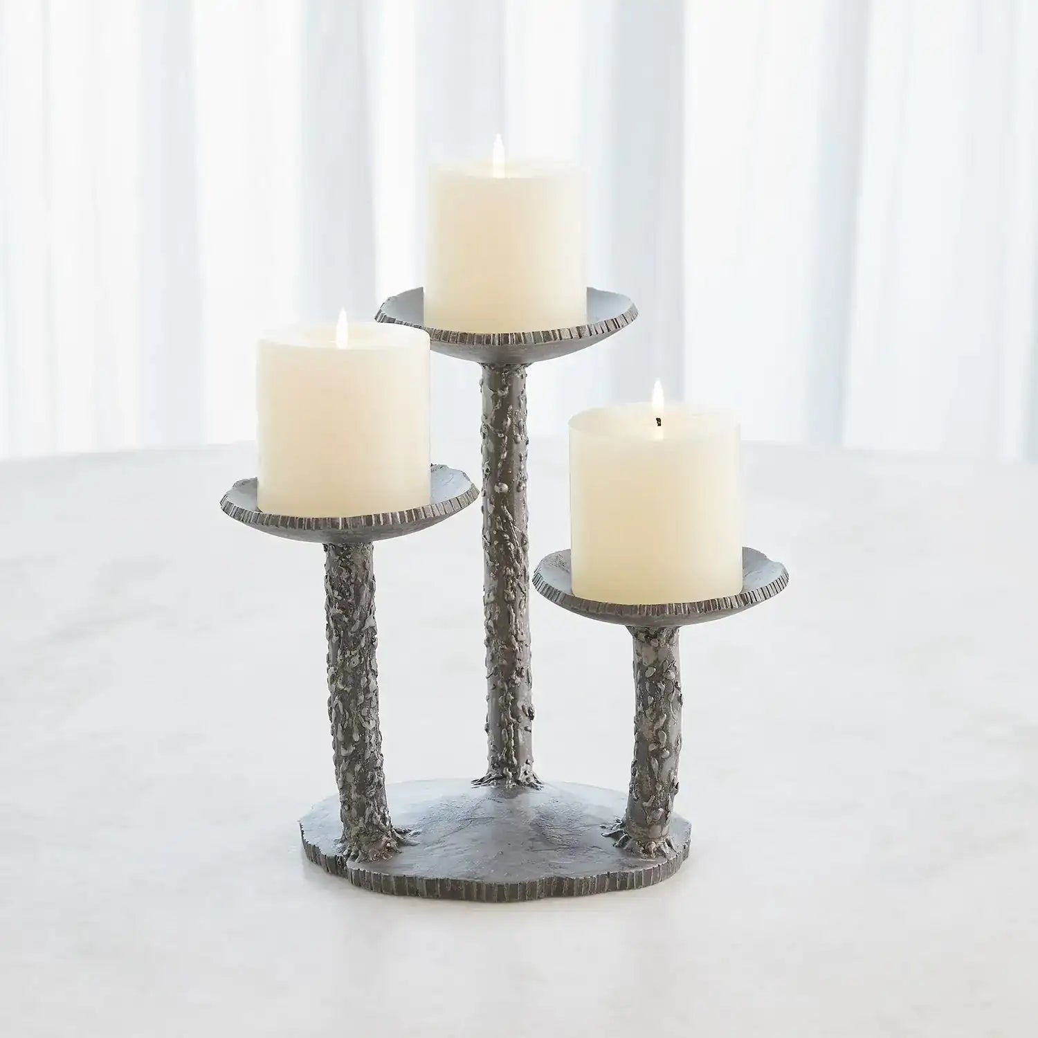 GLOBAL VIEWS FOREST BLOSSOM CANDLE HOLDER - Decorative Accents