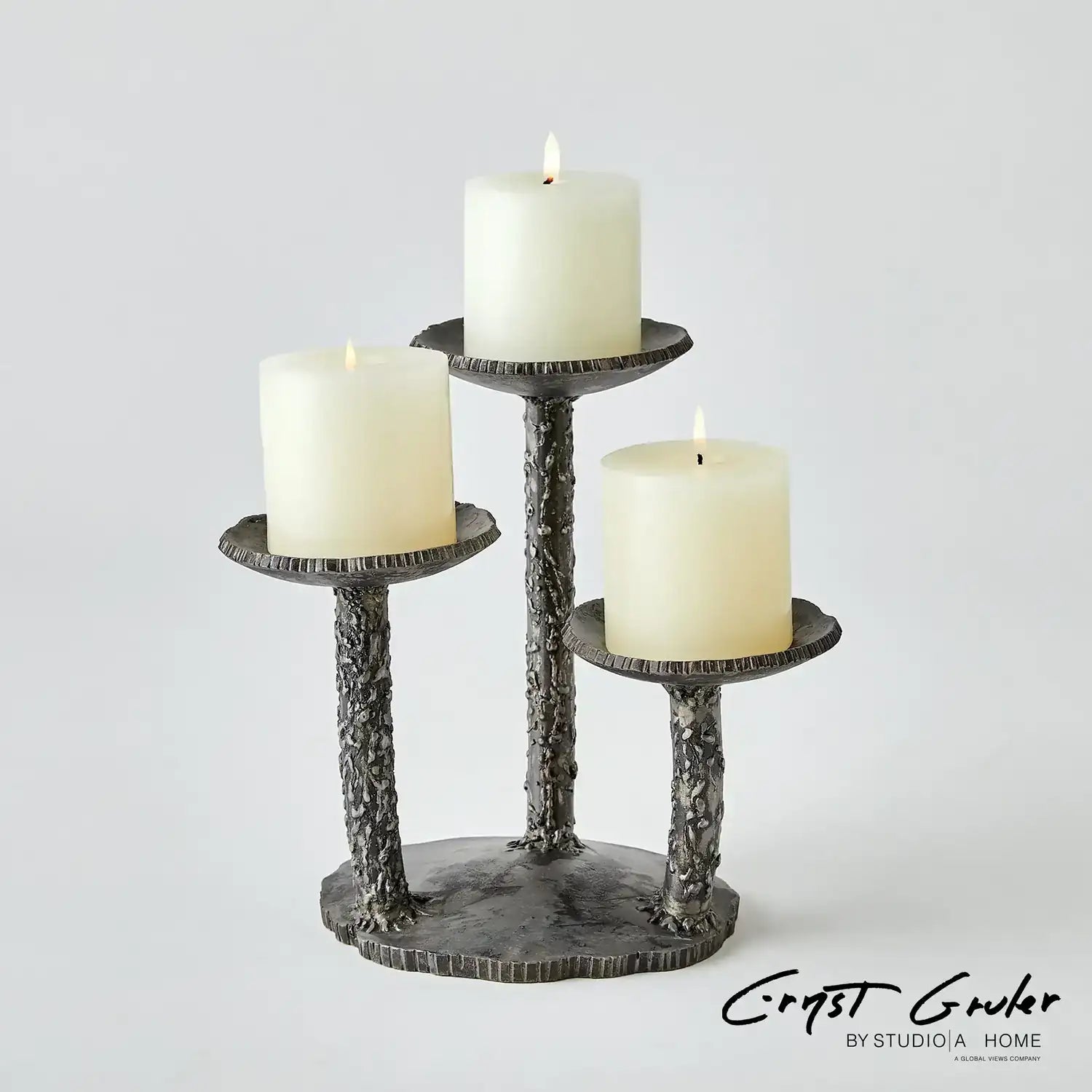 GLOBAL VIEWS FOREST BLOSSOM CANDLE HOLDER - Decorative Accents