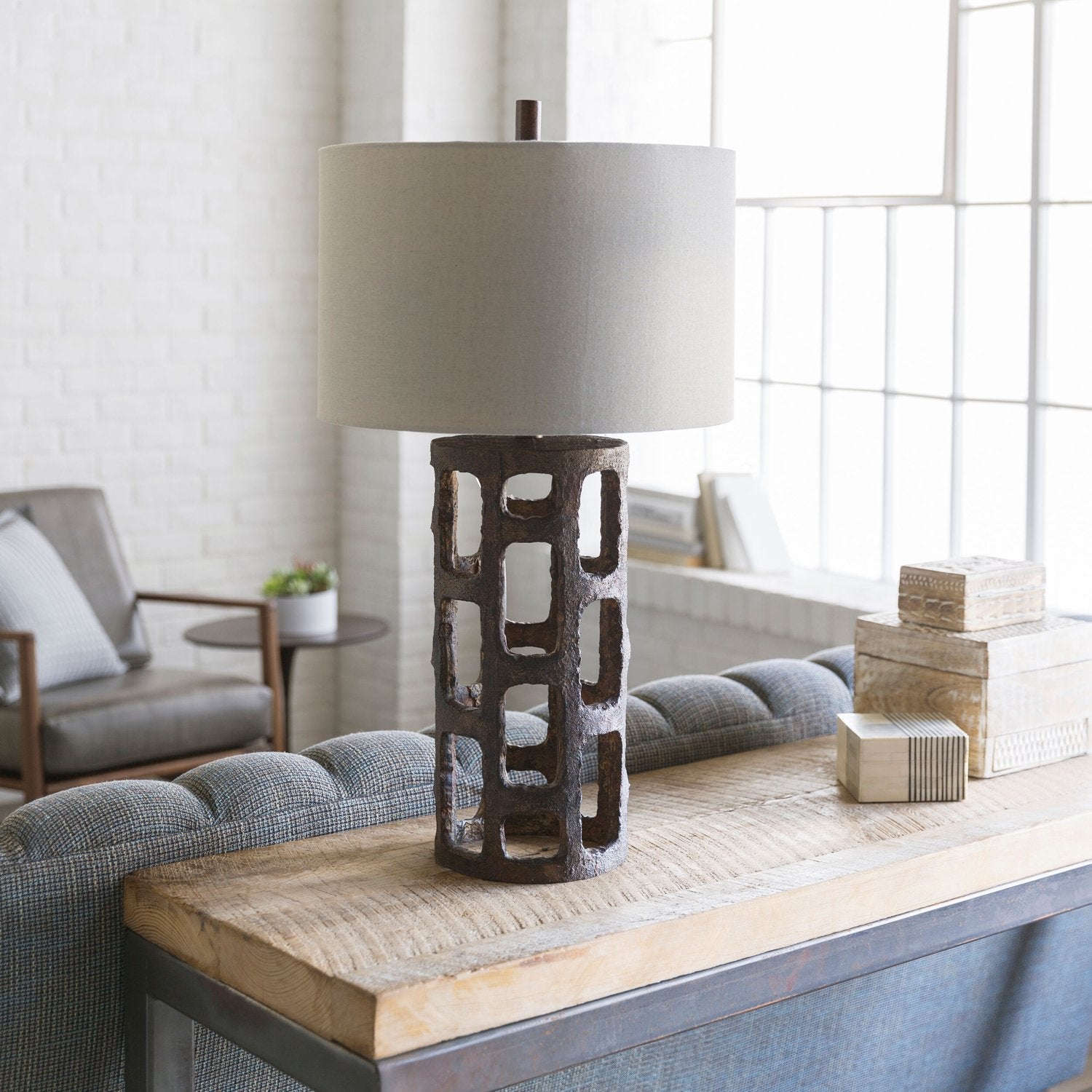 SURYA, EGERTON ACCENT TABLE LAMP, TABLE LAMPS