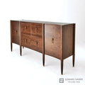 GLOBAL VIEWS TRIPLE CURVE CABINET - Cabinets & Bar