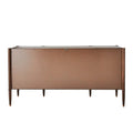 GLOBAL VIEWS TRIPLE CURVE CABINET - Cabinets & Bar