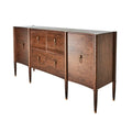 GLOBAL VIEWS TRIPLE CURVE CABINET - Cabinets & Bar