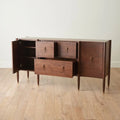 GLOBAL VIEWS TRIPLE CURVE CABINET - Cabinets & Bar