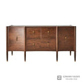 GLOBAL VIEWS TRIPLE CURVE CABINET - Cabinets & Bar
