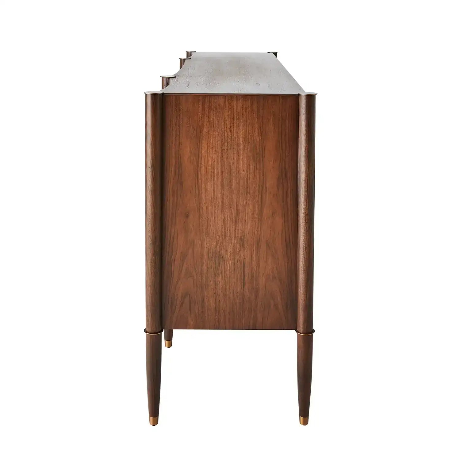 GLOBAL VIEWS TRIPLE CURVE CABINET - Cabinets & Bar