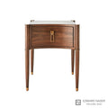 GLOBAL VIEWS TRIPLE CURVE SIDE TABLE - Side