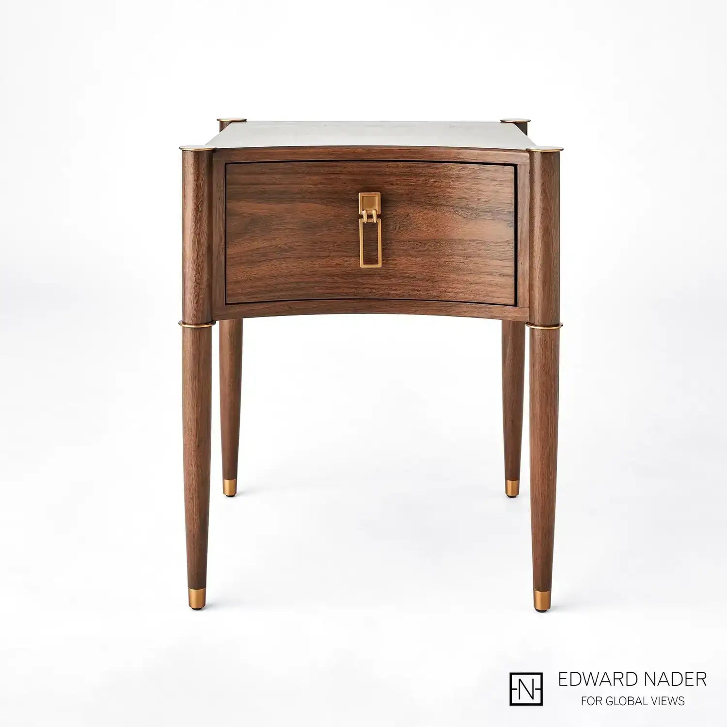 GLOBAL VIEWS TRIPLE CURVE SIDE TABLE - Side