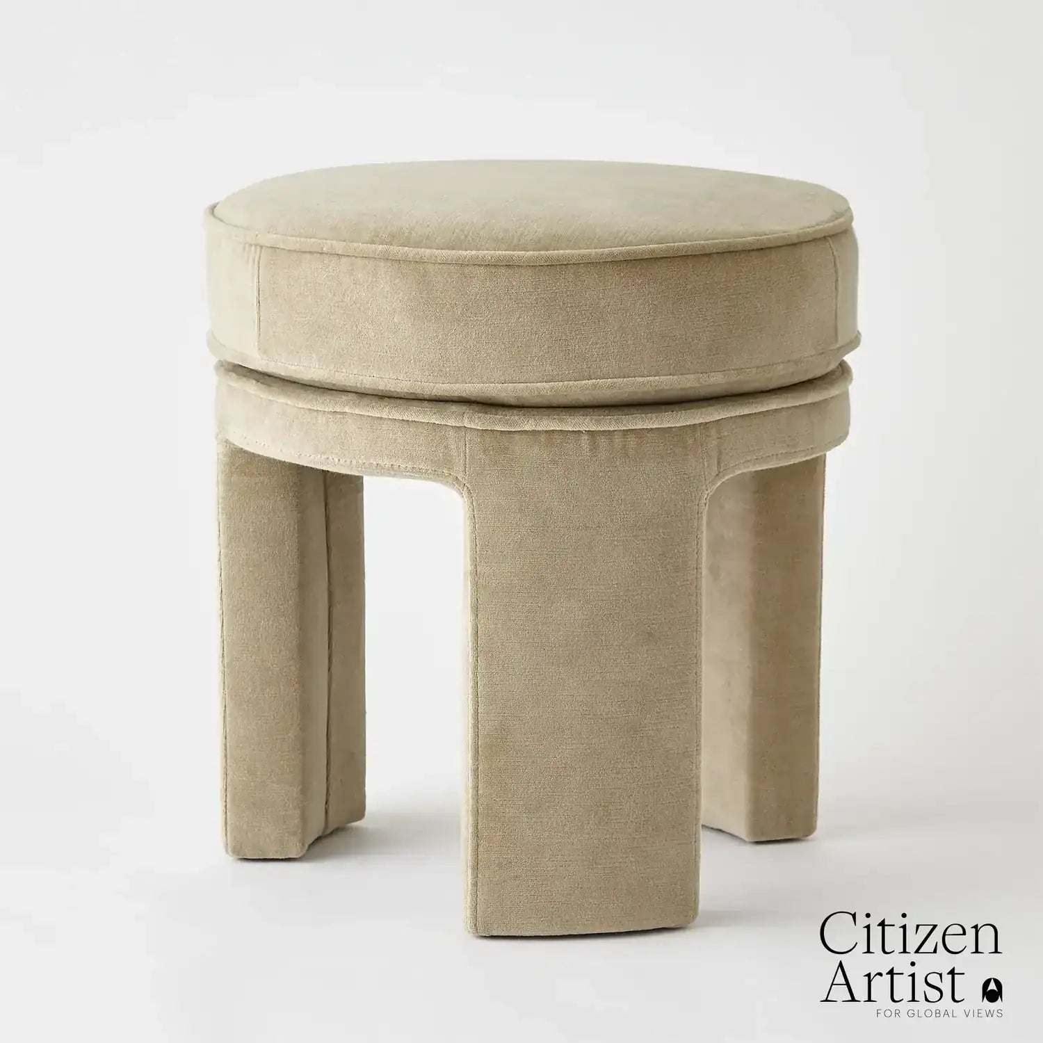 GLOBAL VIEWS PAPU STOOL - Bar Stools