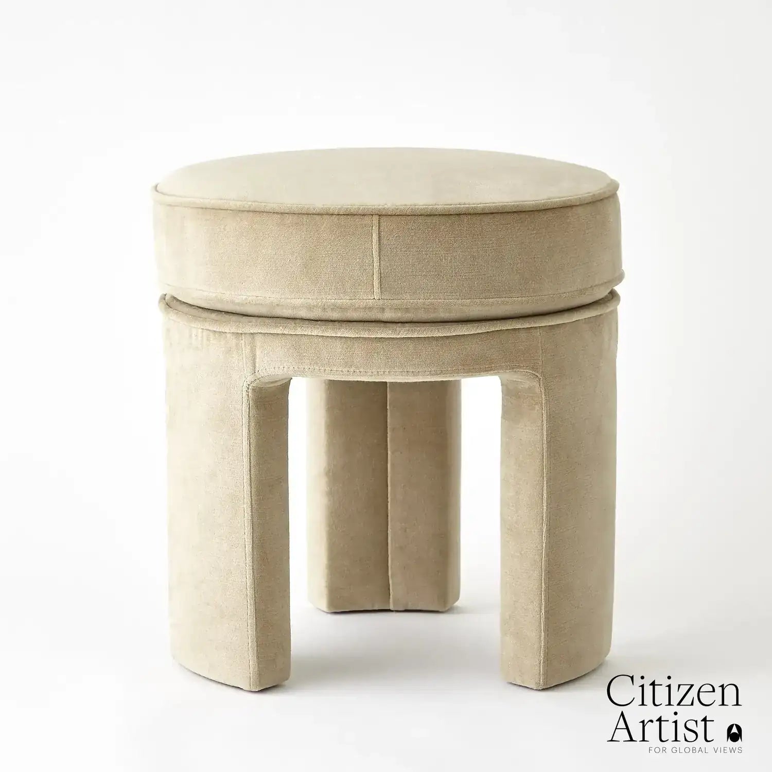 GLOBAL VIEWS PAPU STOOL - Bar Stools