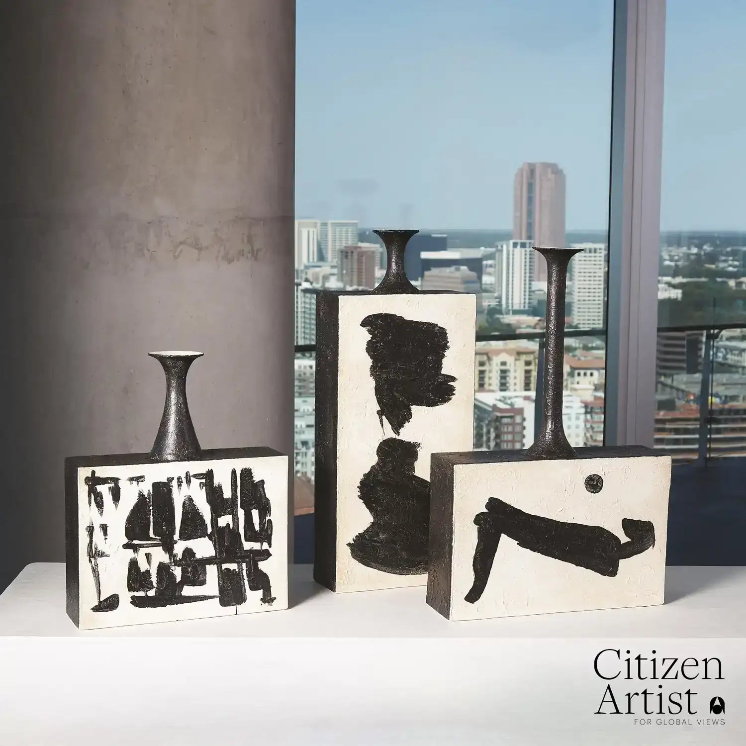 GLOBAL VIEWS THETIS VASE - Decorative Accents