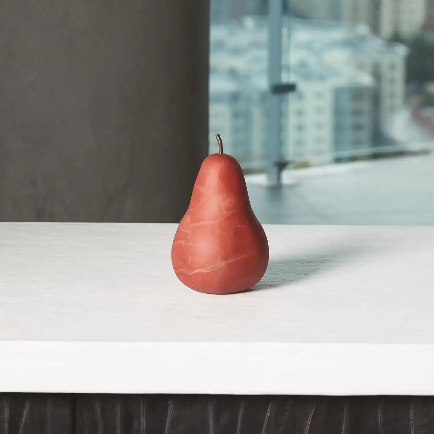 GLOBAL VIEWS ALABASTER POIRE - Decorative Accents