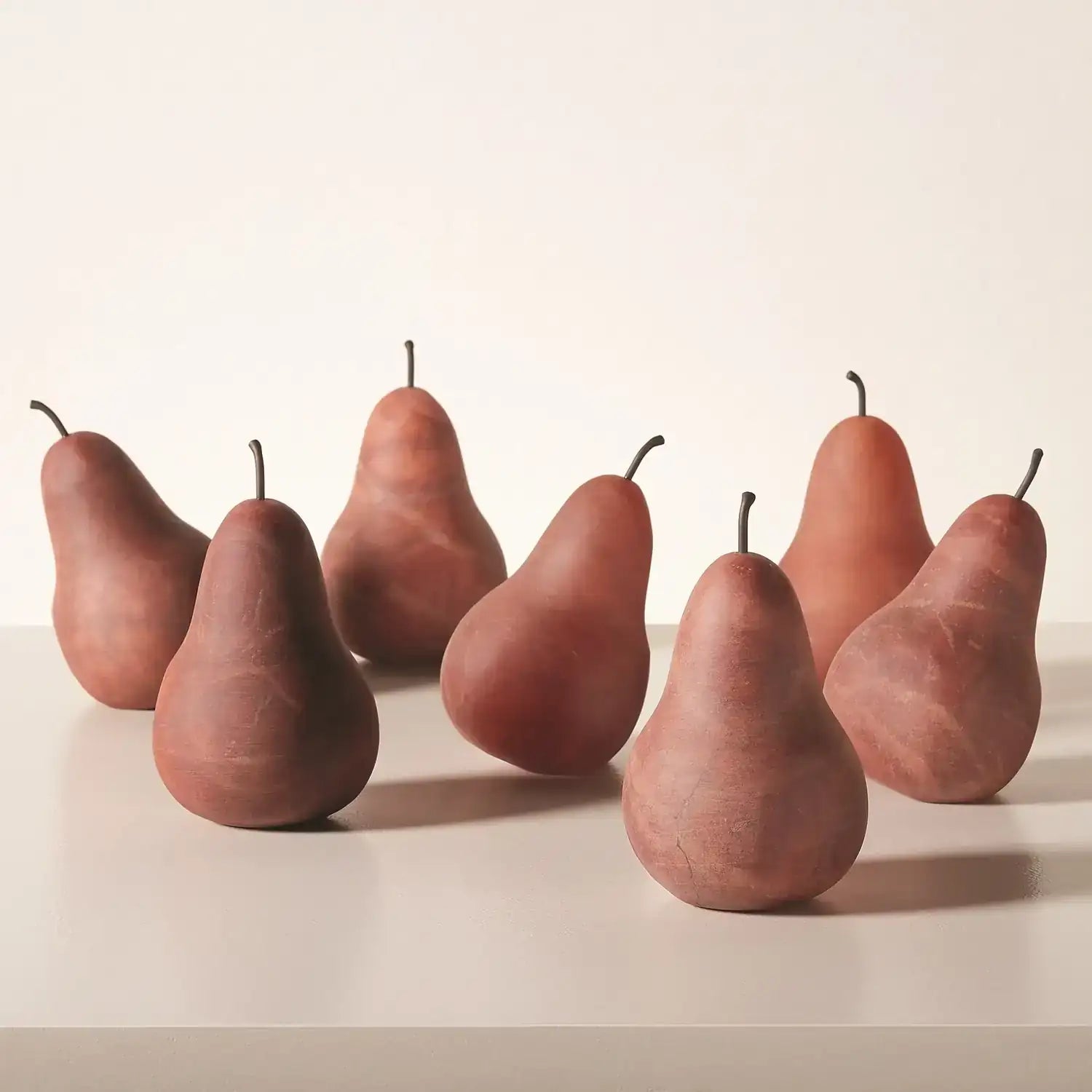 GLOBAL VIEWS ALABASTER POIRE - Decorative Accents