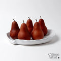 GLOBAL VIEWS ALABASTER POIRE - Decorative Accents