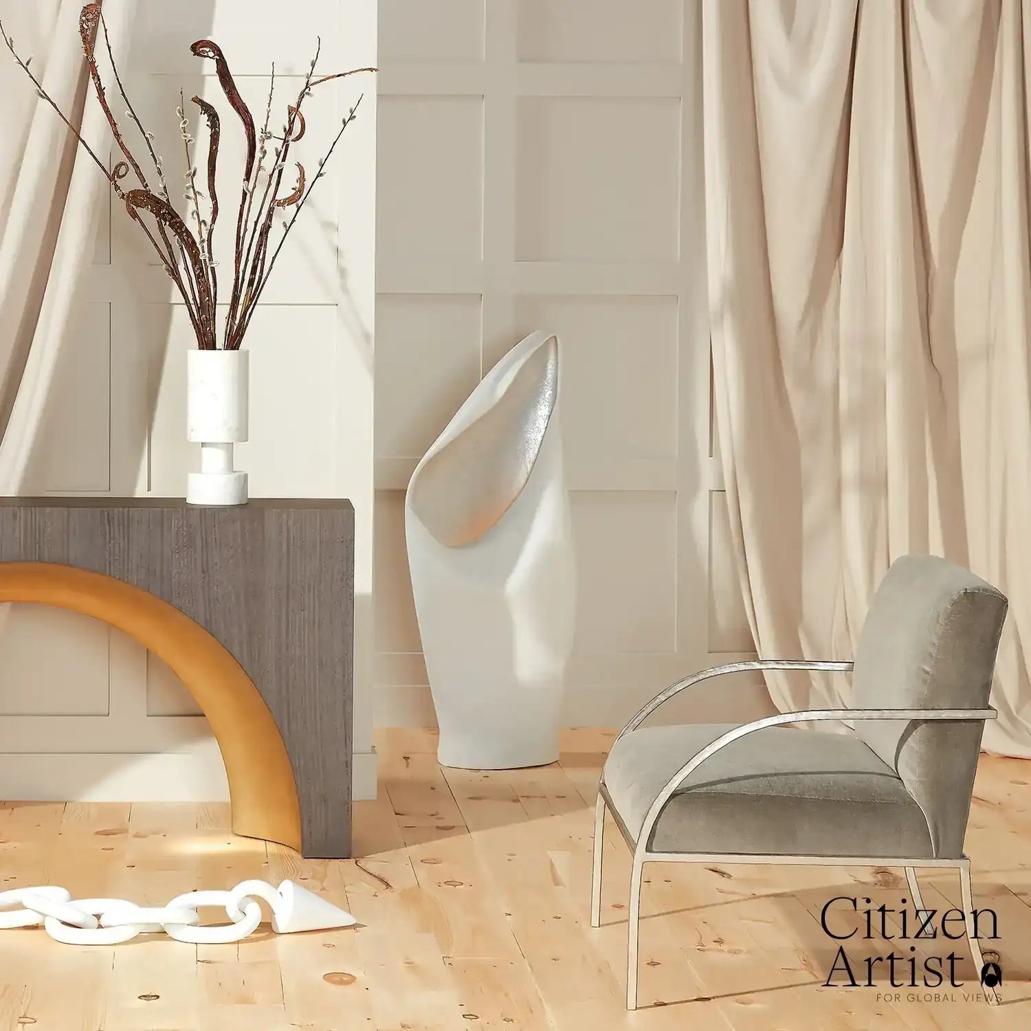 GLOBAL VIEWS LUC VASE - Decorative Accents
