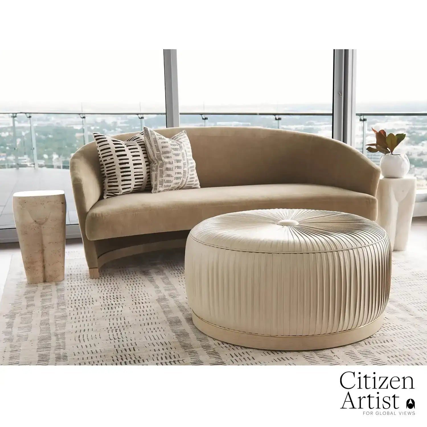 GLOBAL VIEWS FEMME STOOL - Decorative Accents
