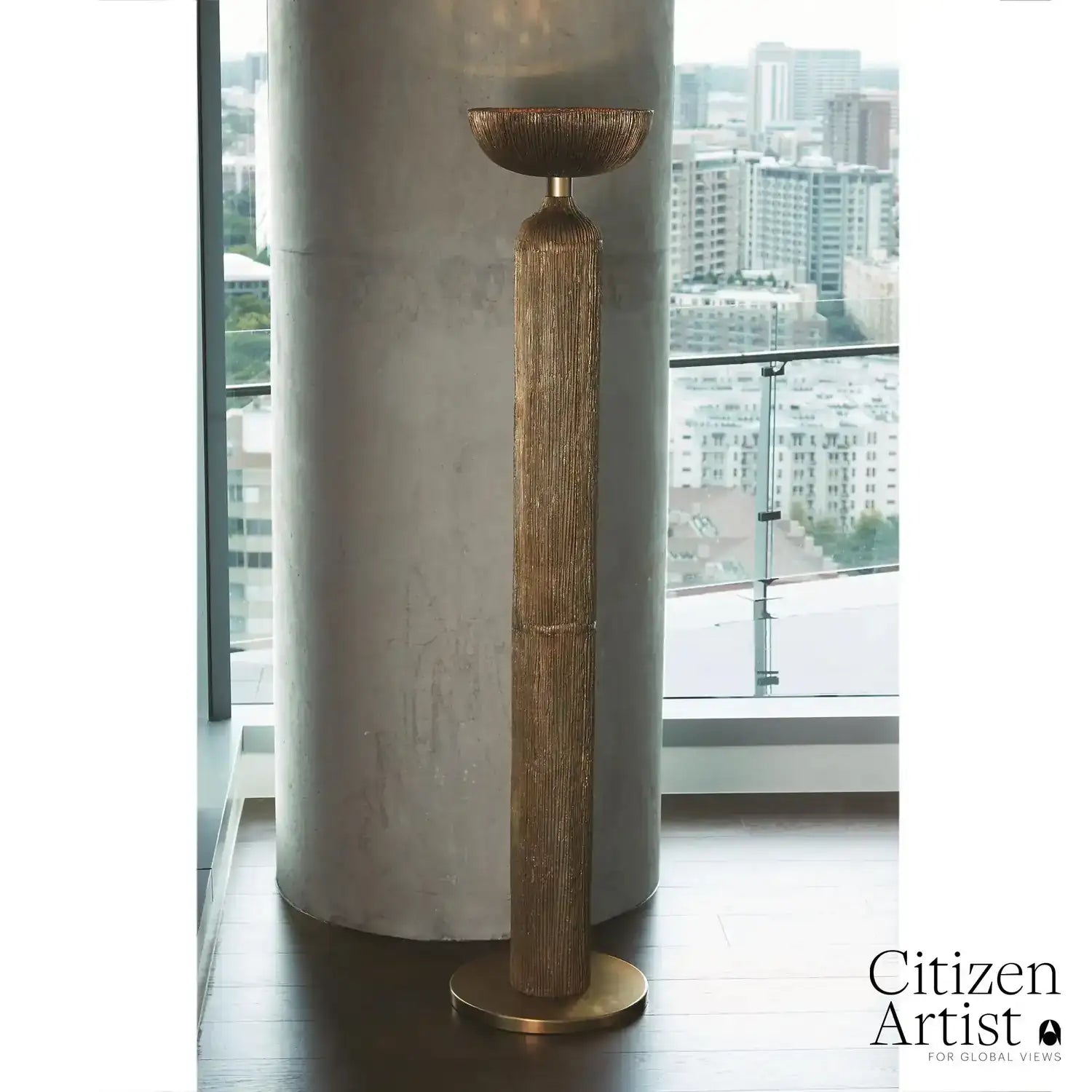 GLOBAL VIEWS, EGE FLOOR LAMP, FLOOR LAMP