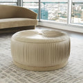 GLOBAL VIEWS COLETTE OTTOMAN - Benches, Ottoman, Stools