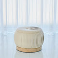 GLOBAL VIEWS COLETTE POUF - Benches, Ottoman, Stools