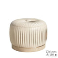 GLOBAL VIEWS COLETTE POUF - Benches, Ottoman, Stools