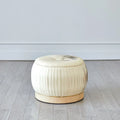 GLOBAL VIEWS COLETTE POUF - Benches, Ottoman, Stools