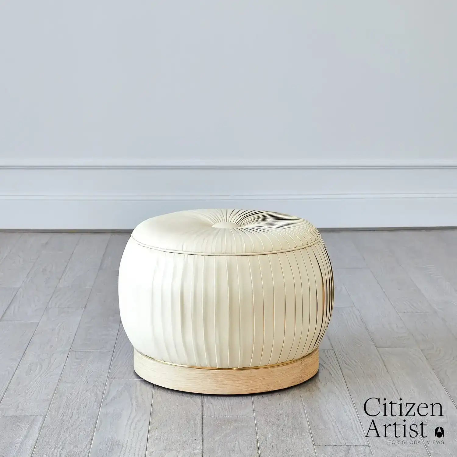 GLOBAL VIEWS COLETTE POUF - Benches, Ottoman, Stools