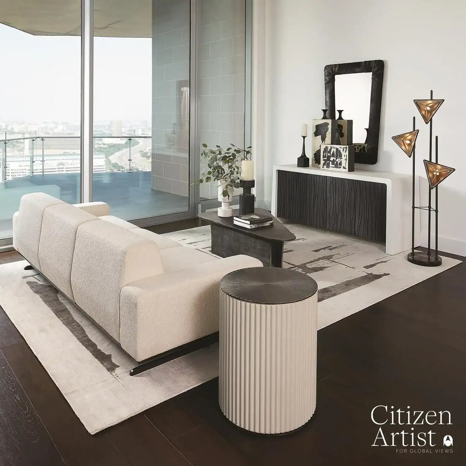 GLOBAL VIEWS CAMILLE SIDE TABLE - Side