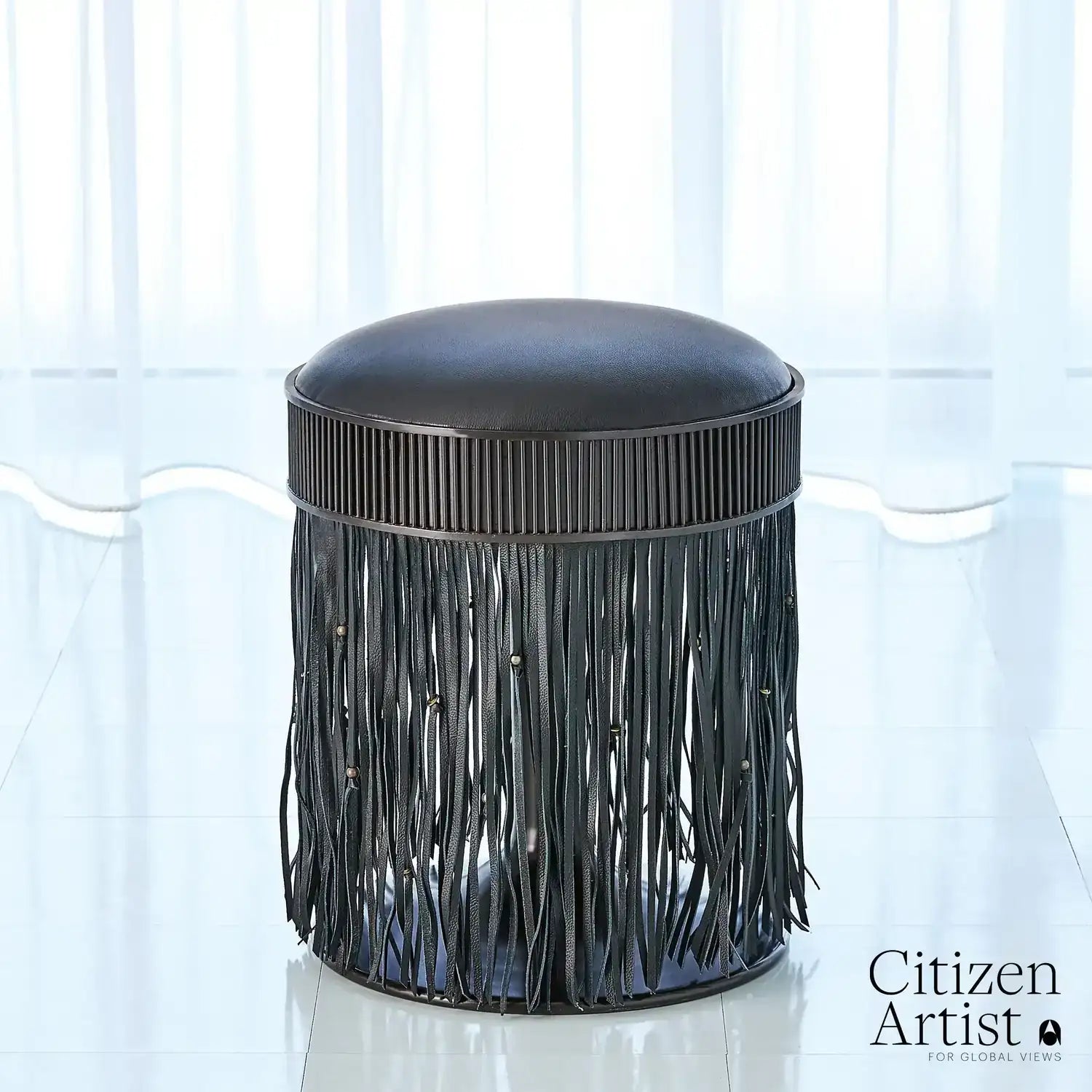 GLOBAL VIEWS GRACE STOOL - Benches, Ottoman, Stools