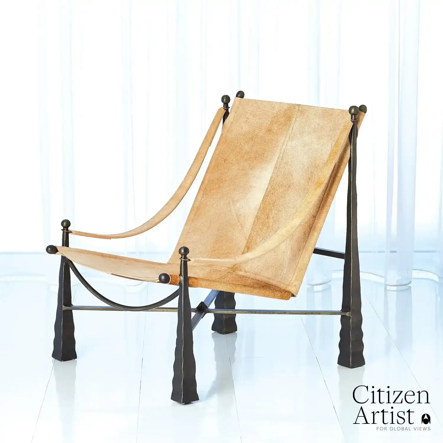 GLOBAL VIEWS COGNAC CHAIR - Lounge