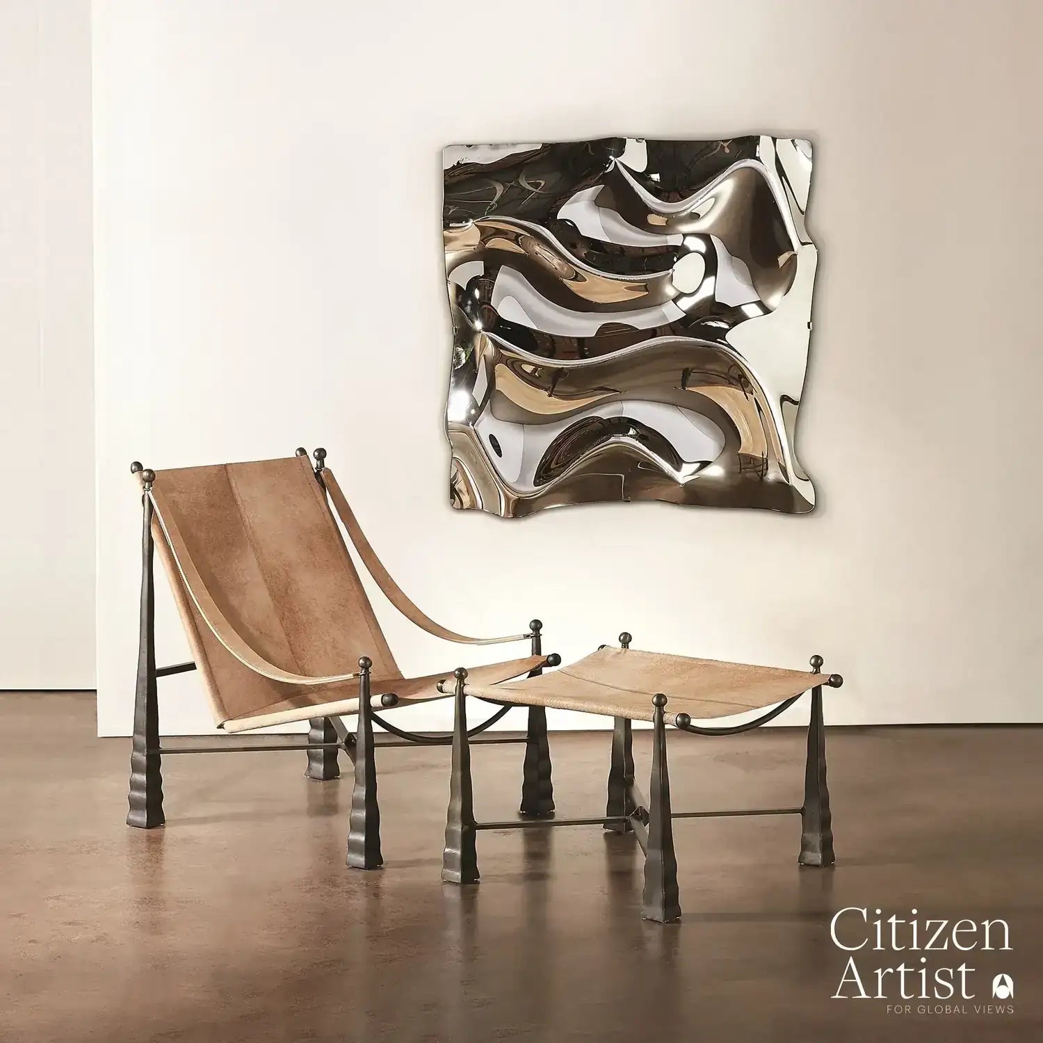 GLOBAL VIEWS COGNAC CHAIR - Lounge